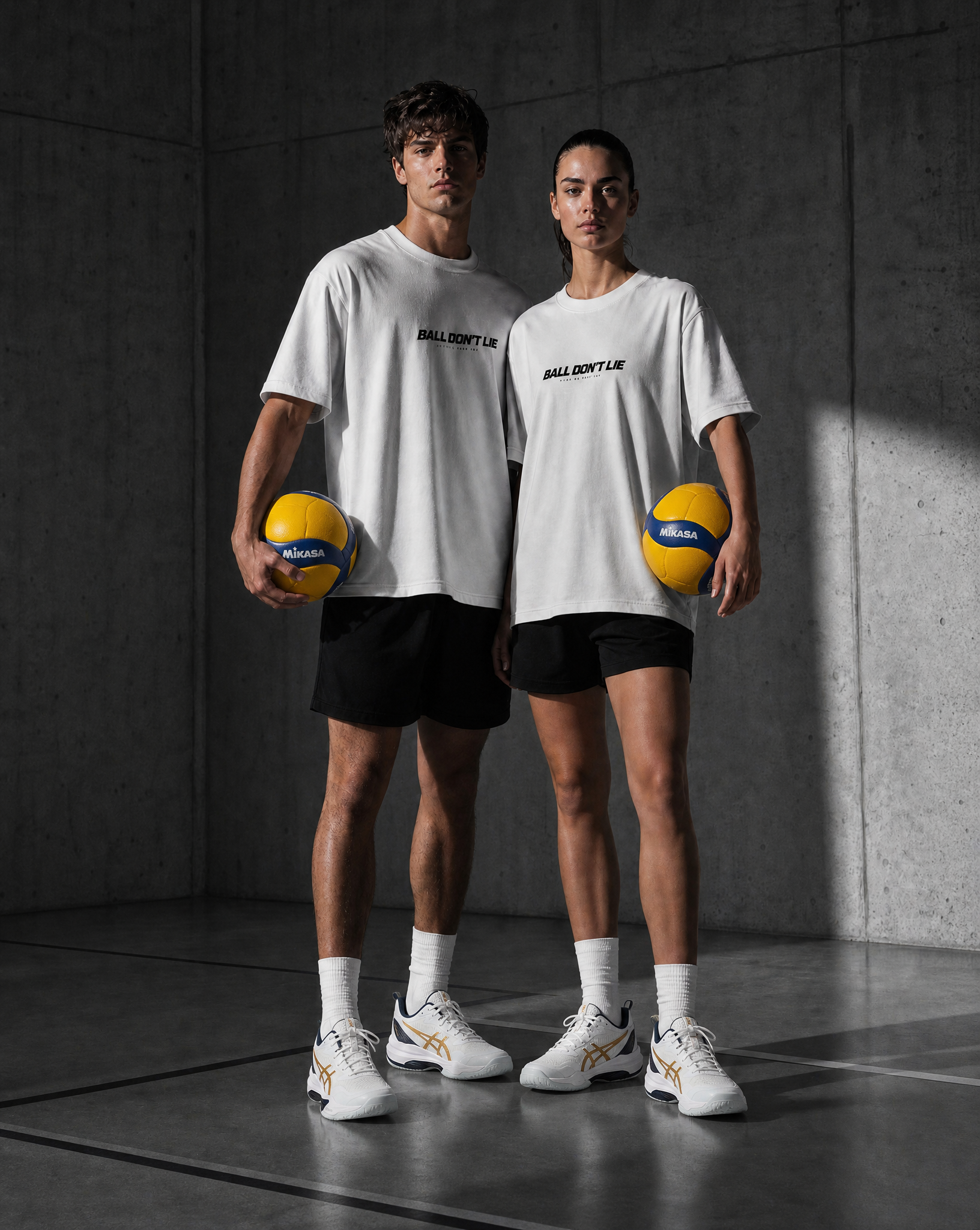 COURT STANDARD 001 — CONCRETE WHITE from the Atomic Design collection